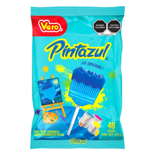Imagen de Paleta Vero Pinta Azul 48 PZS