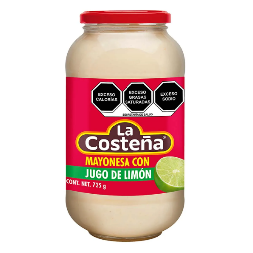 Imagen de Mayonesa Costeña Limon  725 GRS