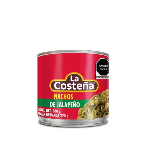 Imagen de Chiles Nachos La Costeña  380 GRS