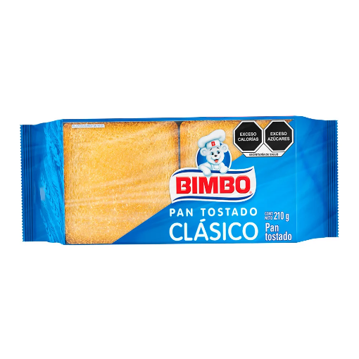 Imagen de Pan Tostado Bimbo 210 GRS