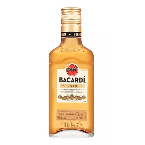 Imagen de Ron Bacardi Oro Nueva  200 MLL