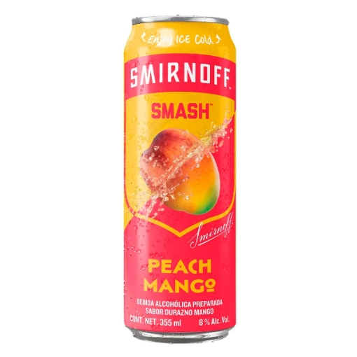 Imagen de Bebida Smirnoff Durazno-Mango  355 MLL