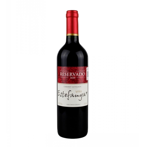 Imagen de Vino Tinto Reservado Estefanya Cab-Sauvvt Reservado Español 750 MLL