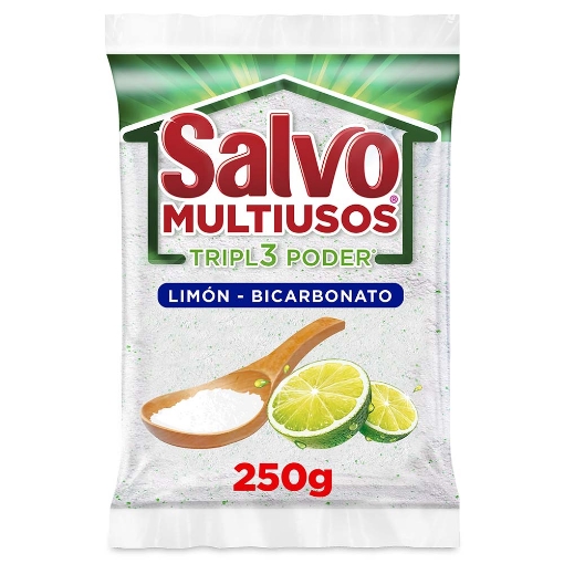 Imagen de Detergente En Polvo Salvo Limon  250 GRS