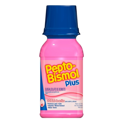 Imagen de PEPTO BISMOL PLUS LIQ 118 MLL