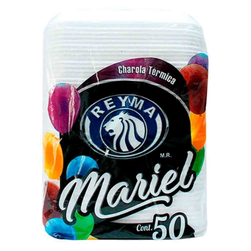 Imagen de Charola Térmica Mariel 50 PZS
