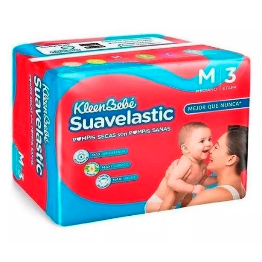 Imagen de Pañal Kbb Absorsec Med  16 PZS