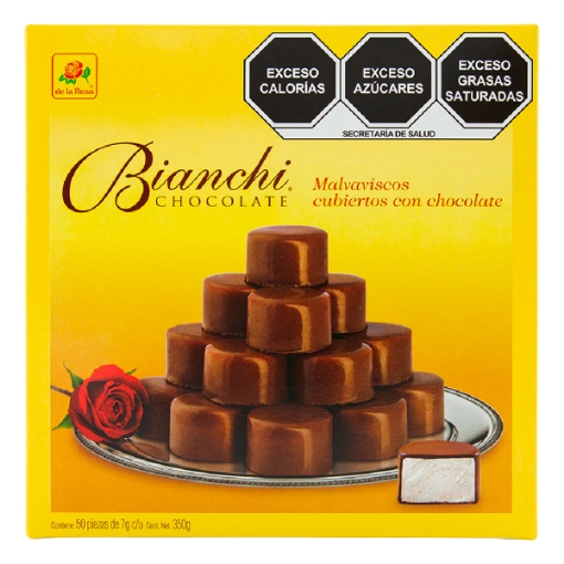 Imagen de Malvaviscos Con Chocolate Bianchi  50 PZS