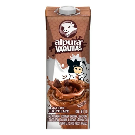 Imagen de Leche Alpura Vaquitas Chocolate  1 LTS