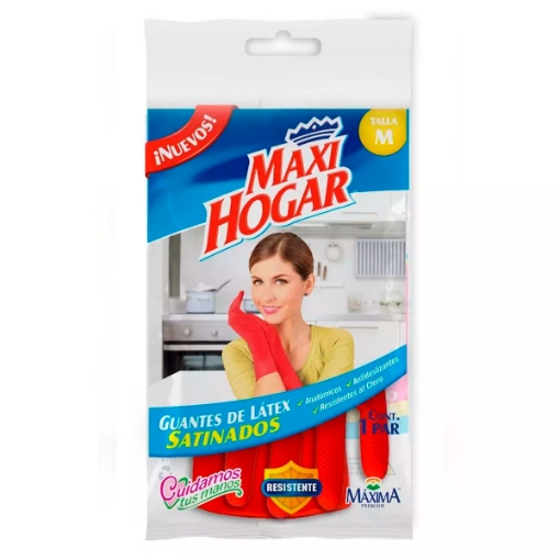 Imagen de Guantes Maxihogar Mediano  1 PZS