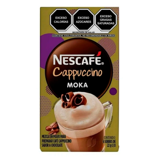 Imagen de Exhibidor Café Nescafe Cappuccino Moka 22 GRS
