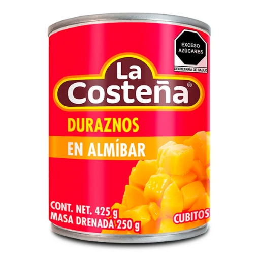 Imagen de Durazno Costeña Cubitos 425 GRS
