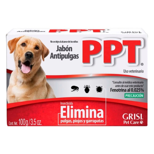 Imagen de Jabon Grisi Para Perro Antipulgas  100 GRS