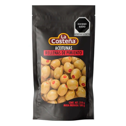 Imagen de Aceituna La Costeña Con Pimineto Rellena  210 GRS
