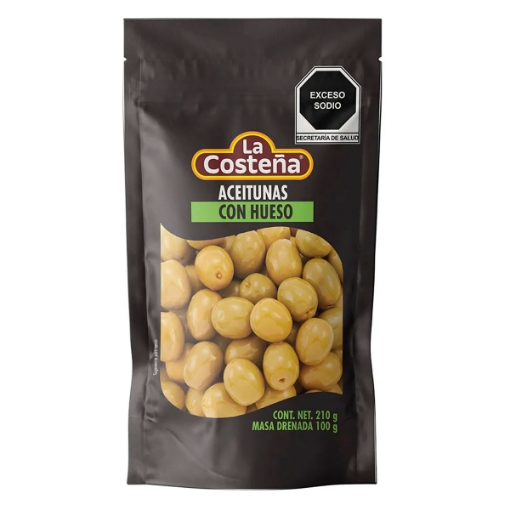 Imagen de Aceituna La Costeña Con Hueso  210 GRS