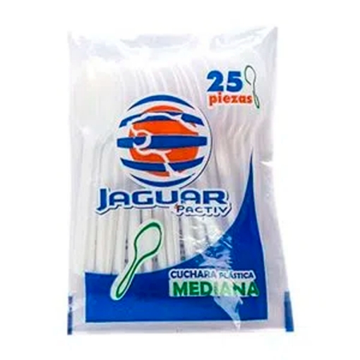 Imagen de Cuchara Desechable Jaguar Mediana 25 PZS
