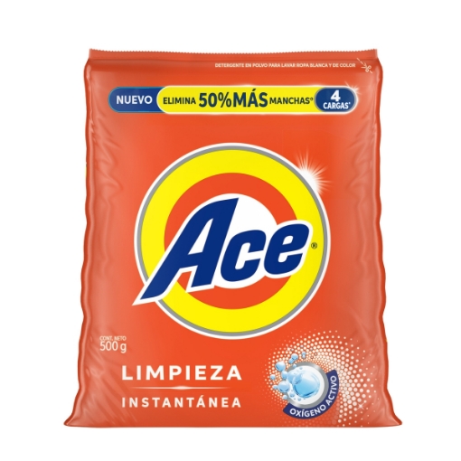 Imagen de Detergente En Polvo Ace Regular  500 GRS