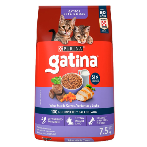 Imagen de Croquetas Gatina Para Gatitos  7.5 KGS