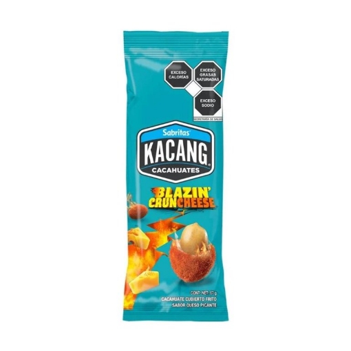 Imagen de BOTANAS CACAHUATE KACANG BLAZIN CRUNCHEESE 67 GRS