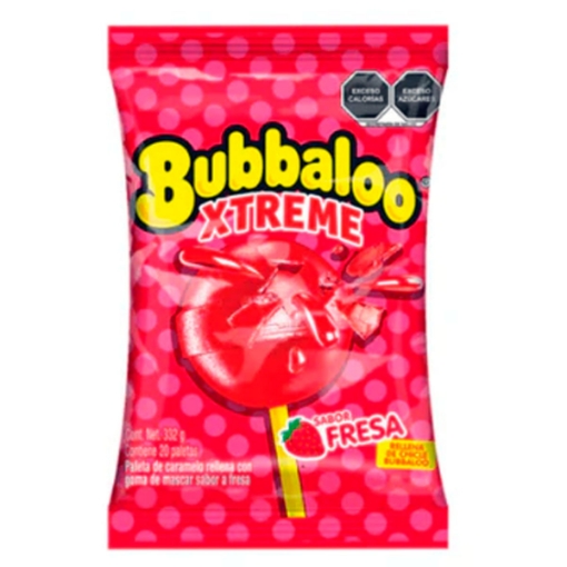 Imagen de Paleta Bubba Xtreme Fresa  20 PZS