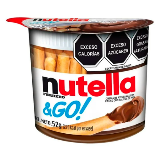 Imagen de Crema Avellana Nutella & Go 52 GRS