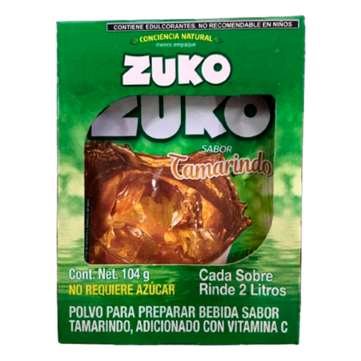 Imagen de Bebida En Polvo Zuko Tamarindo 13 GRS