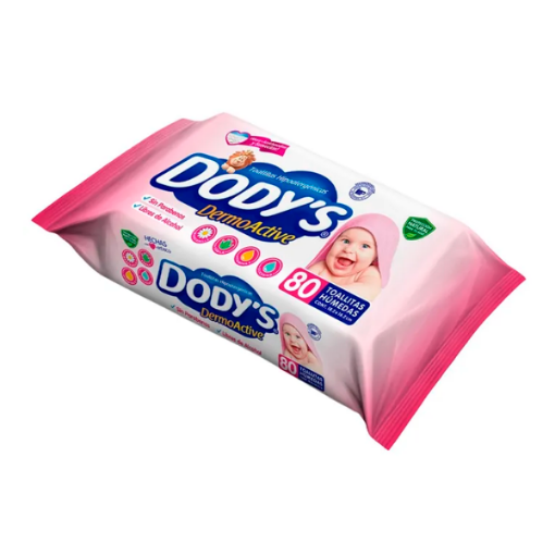 Imagen de Toallitas Humedasdody'S Rosas 80 PZS