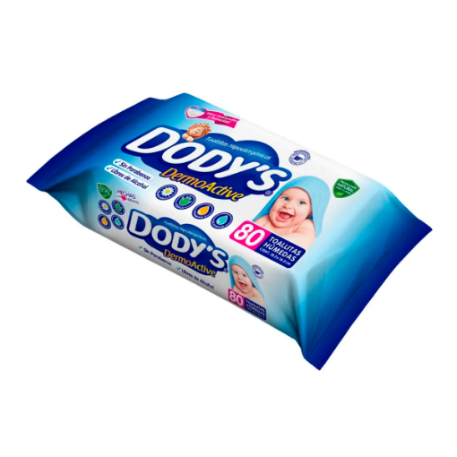 Imagen de Toallitas Humedas Dody'S Azules  80 PZS