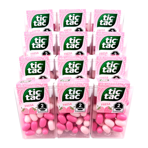 Imagen de Pastilla Tic Tac Fresa 12 PZS