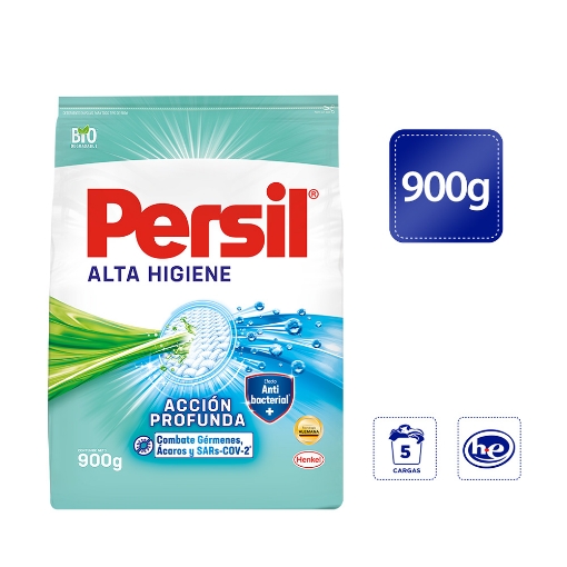 Imagen de Detergente En Polvo Persil Alta Higiene  900 GRS