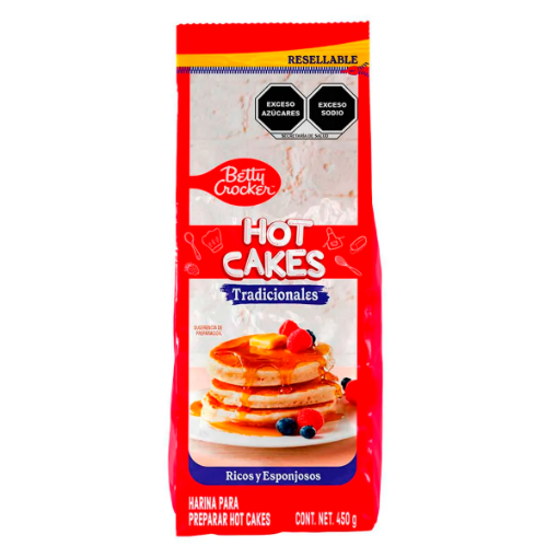 Imagen de Harina Para Preparar Hotcakes Betty Crocker Tradicional 450 GRS